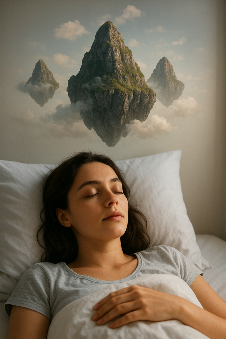 Mit jelent lebegő hegyekkel álmodni – Álomfejtés, álmok jelentése