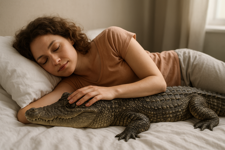 Mit jelenthet a krokodillal való álmodás?