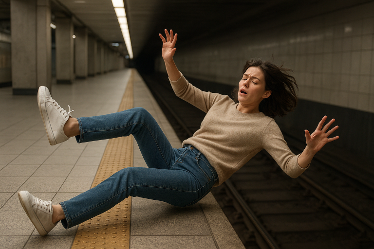 Mit jelenthet ha leesünk a metró peronjáról álmunkban?